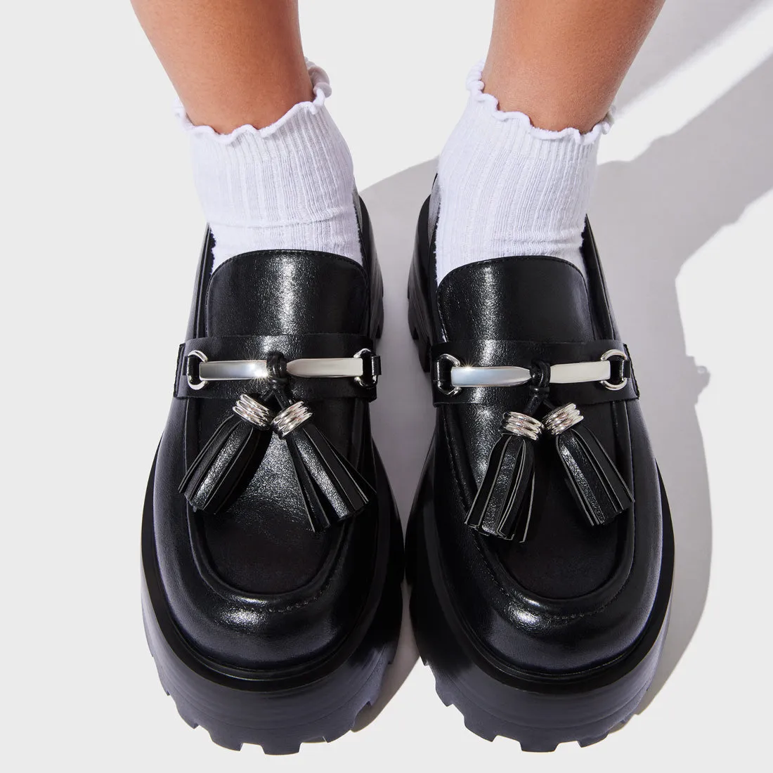 LETTUCE EDGE ANKLET SOCKS WHITE sold by Steve Madden product image thumbnail 3