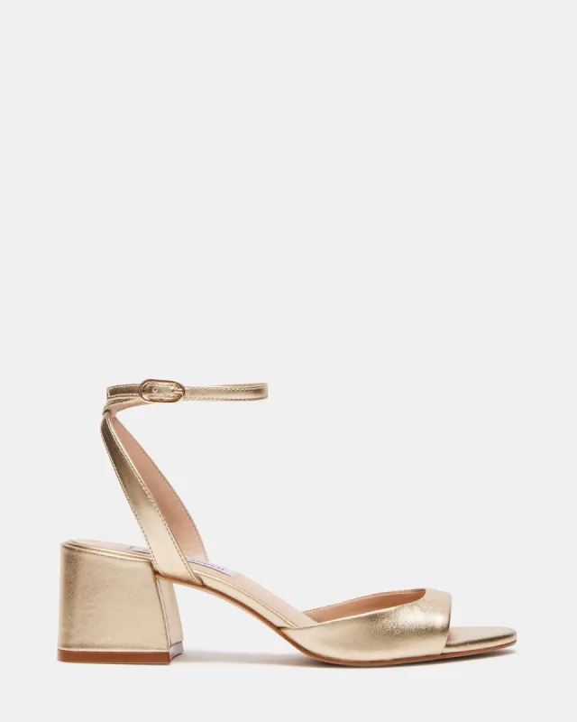 MYRA GOLD LEATHER sold by Steve Madden