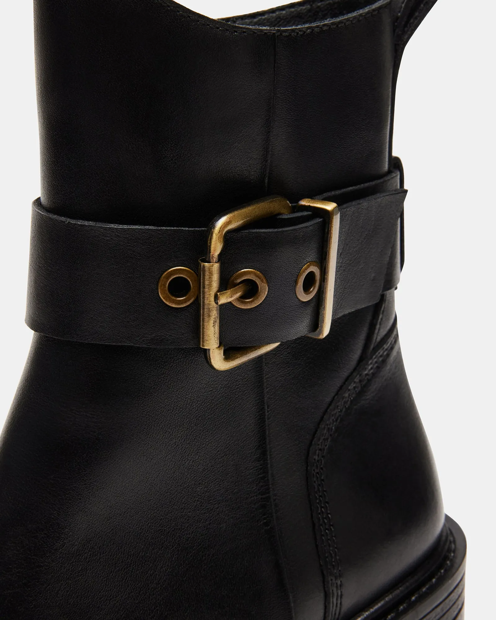 LUTZ BLACK LEATHER - SM REBOOTED sold by Steve Madden product image thumbnail 5