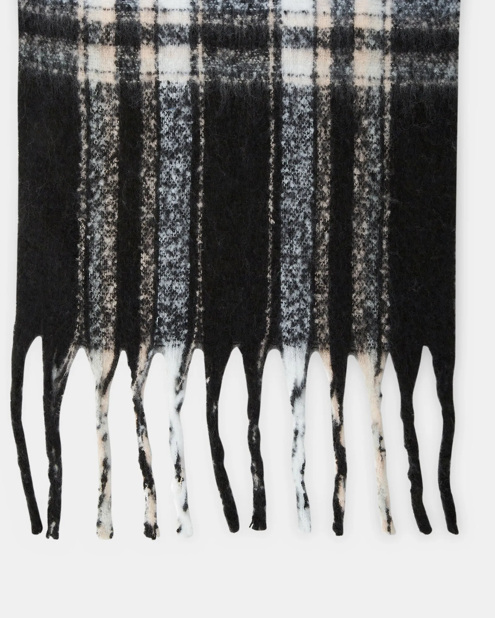 CLASSIC PLAID SCARF BLACK sold by Steve Madden product image thumbnail 2