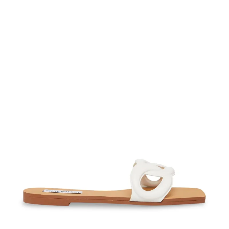 MARCIE WHITE LEATHER sold by Steve Madden