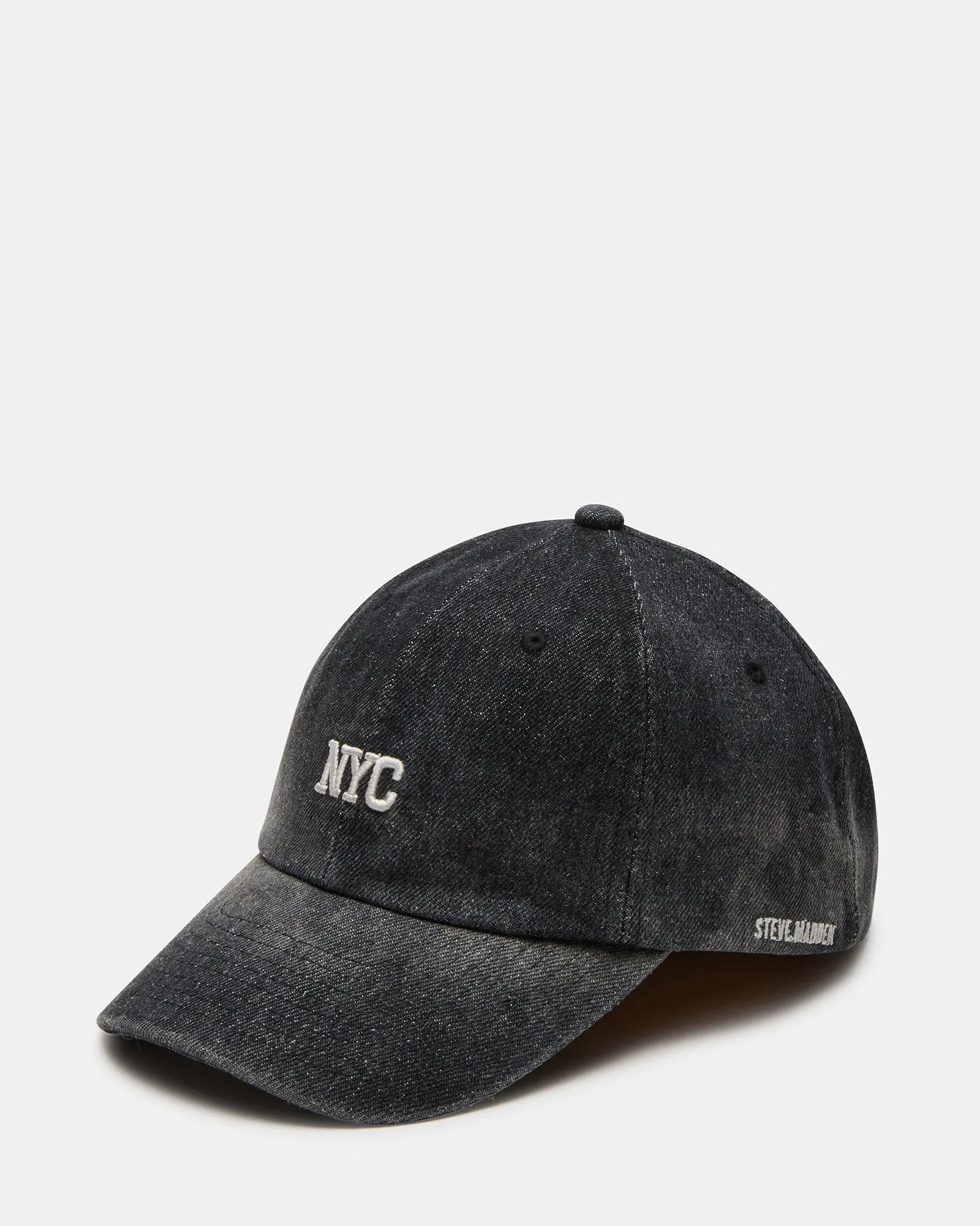 NYC CITY DAD CAP BLACK/DENIM sold by Steve Madden product image thumbnail 2
