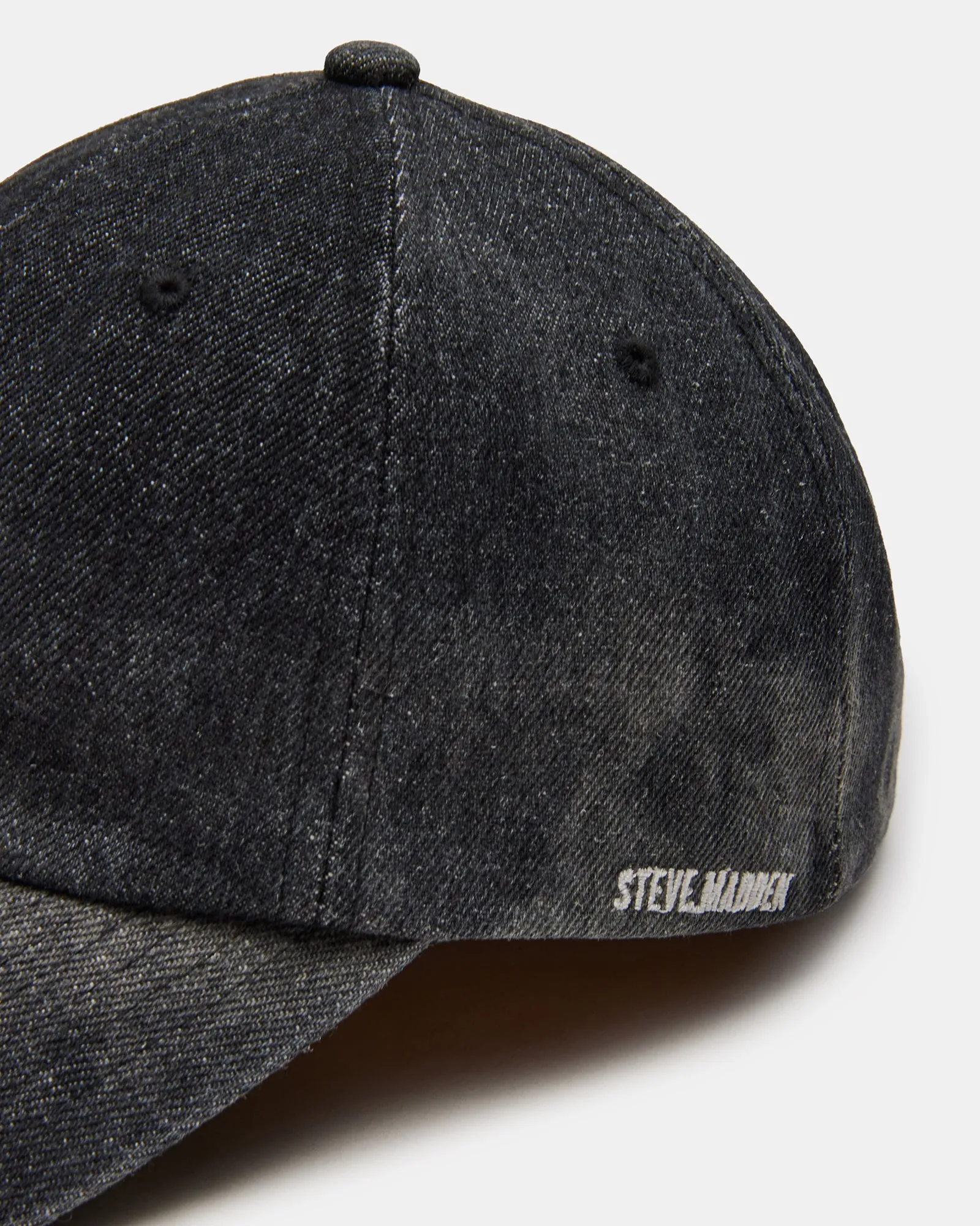 NYC CITY DAD CAP BLACK/DENIM sold by Steve Madden product image thumbnail 3