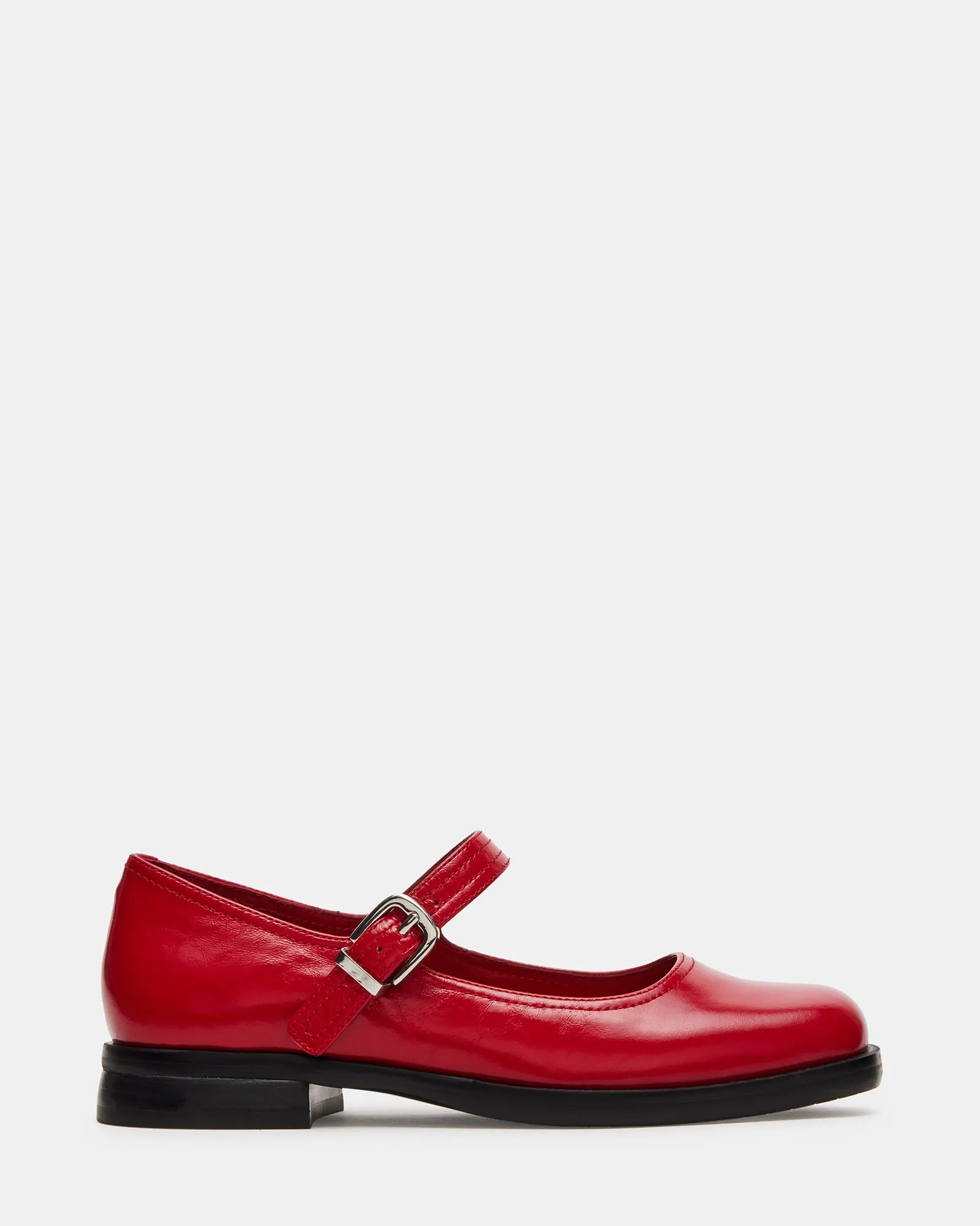 DELANCY RED LEATHER sold by Steve Madden