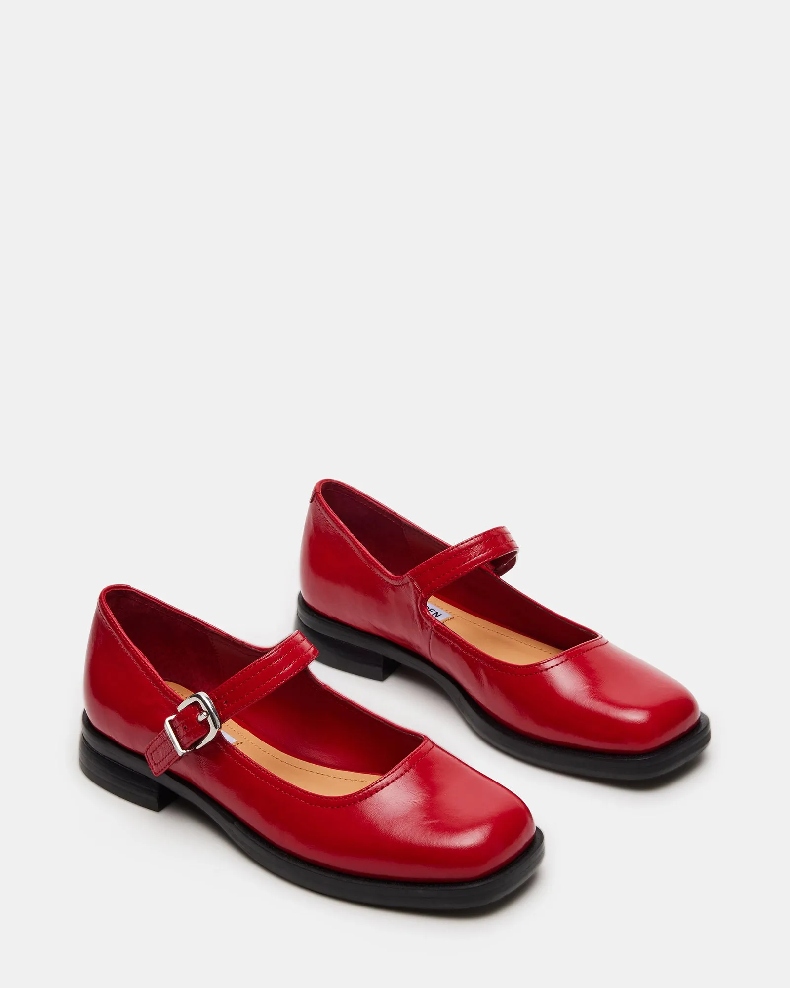 DELANCY RED LEATHER sold by Steve Madden product image thumbnail 2