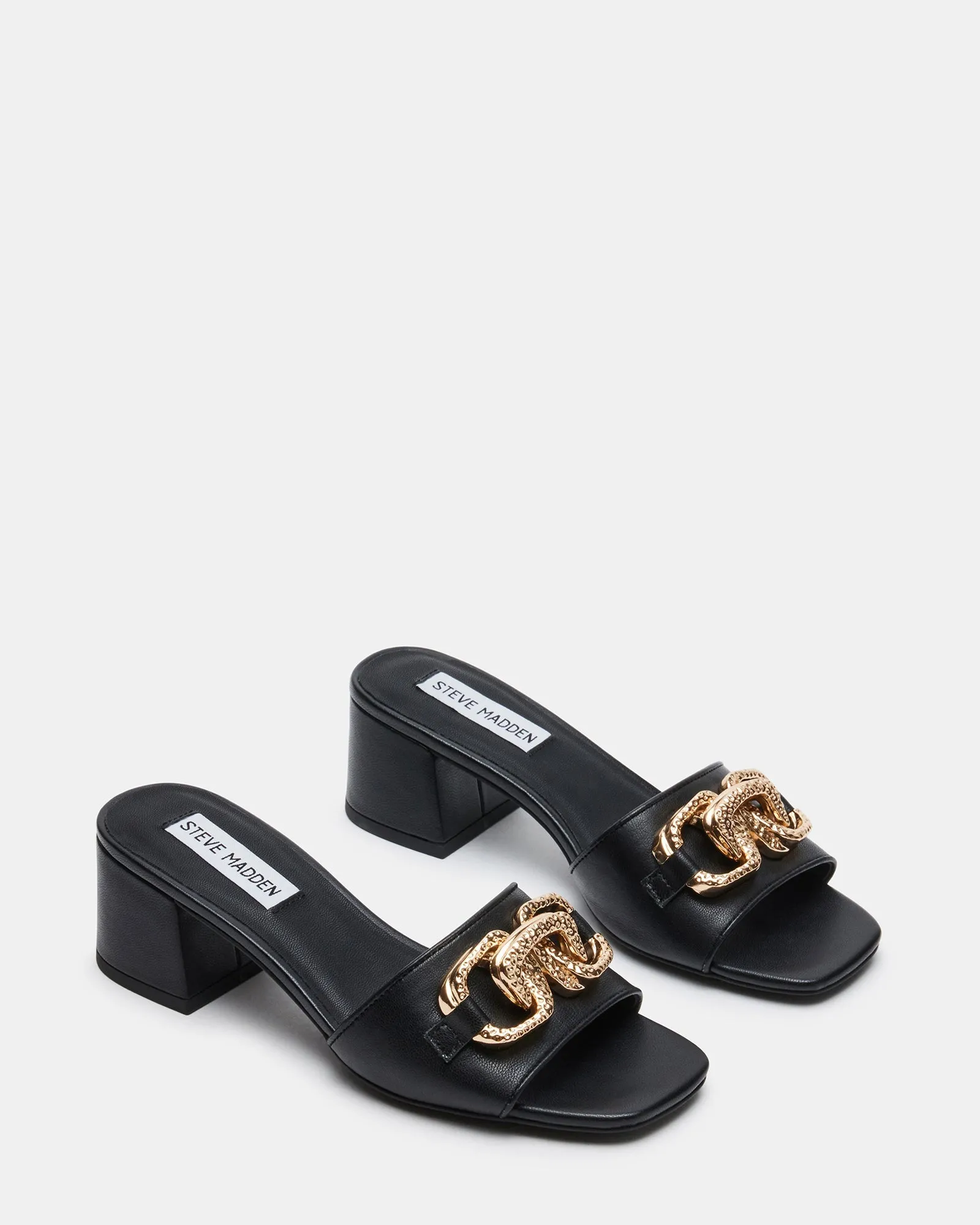 SANTANA BLACK LEATHER - SM REBOOTED sold by Steve Madden product image thumbnail 3