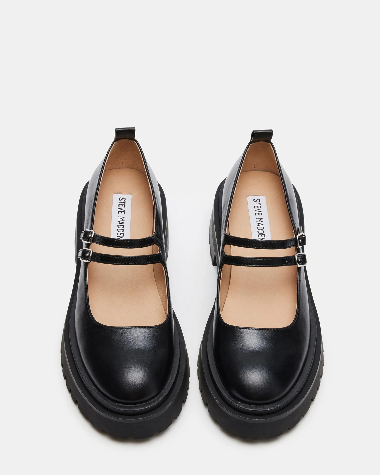 LUCINE BLACK LEATHER sold by Steve Madden product image thumbnail 3