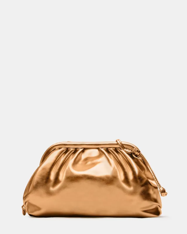 NIKKI BAG BRONZE sold by Steve Madden