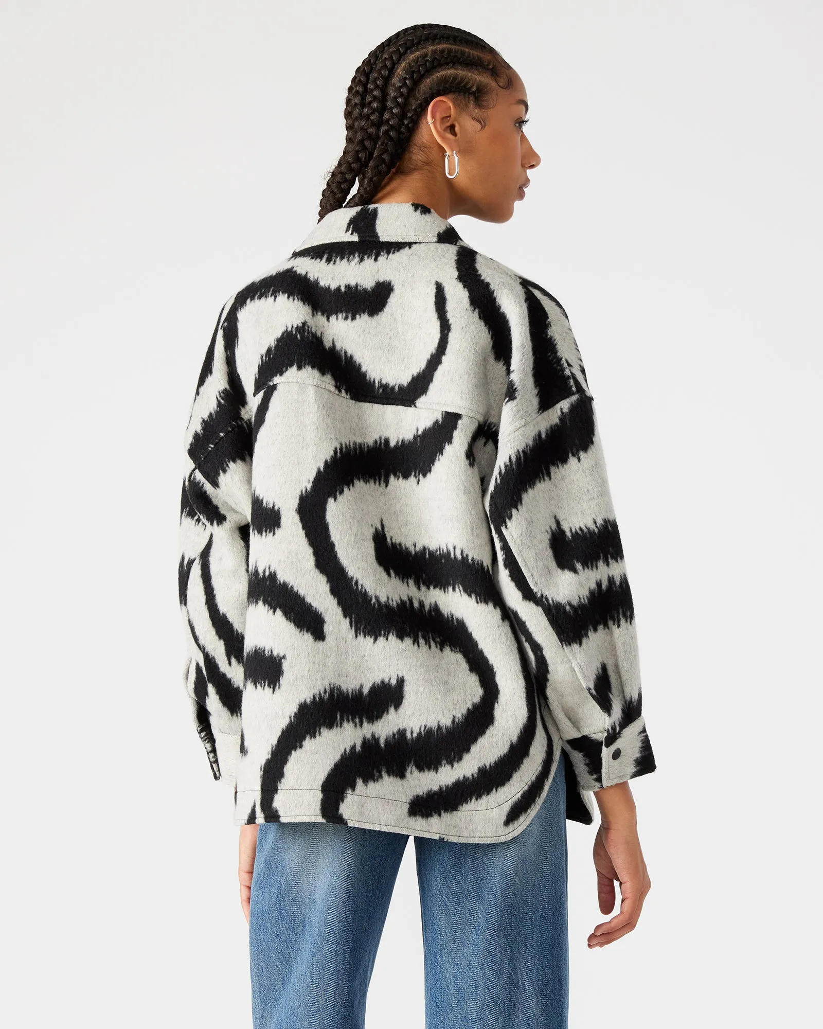 SORREL JACKET WHITE MULTI sold by Steve Madden product image thumbnail 4