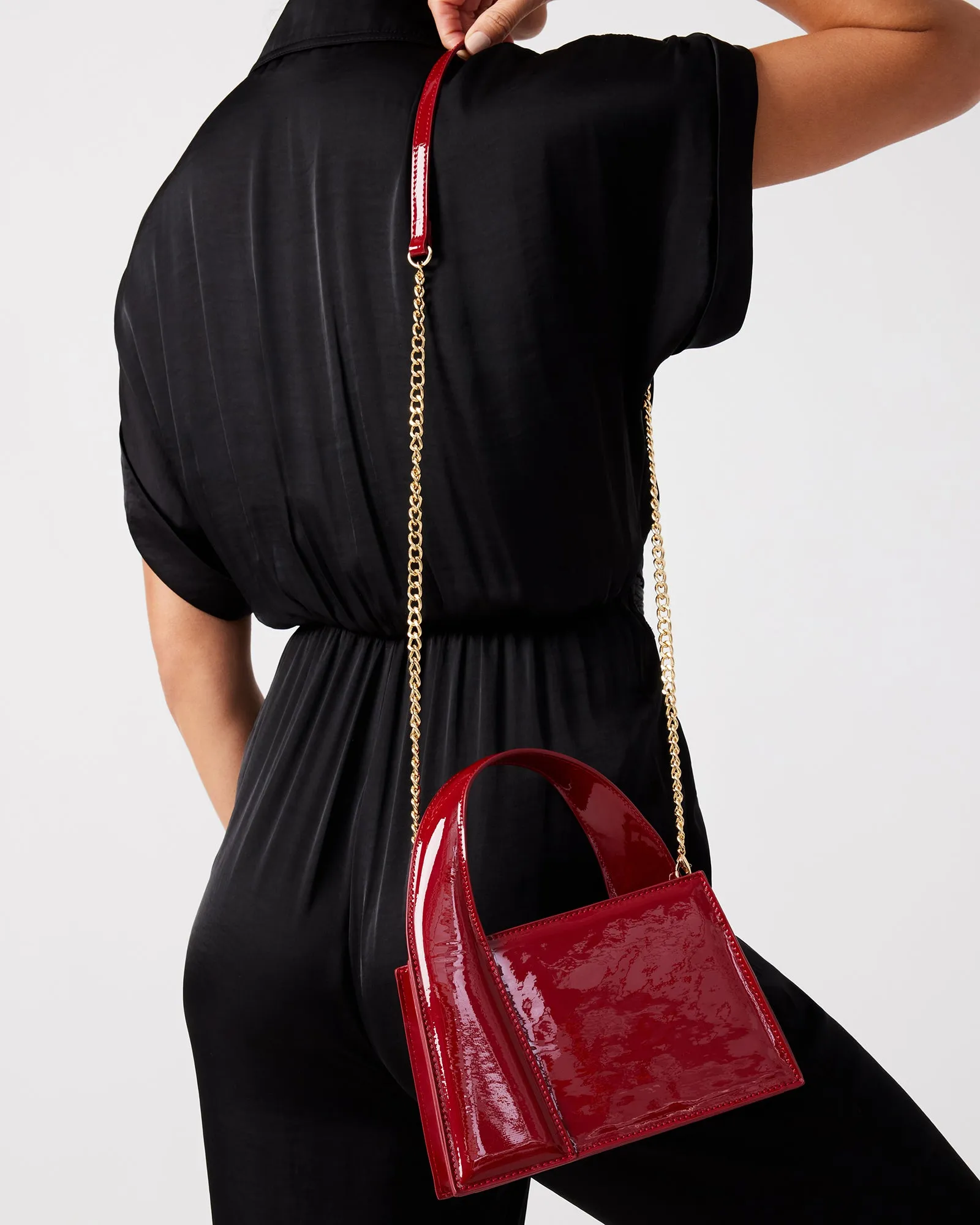 TWISTY BAG WINE PATENT sold by Steve Madden product image thumbnail 2