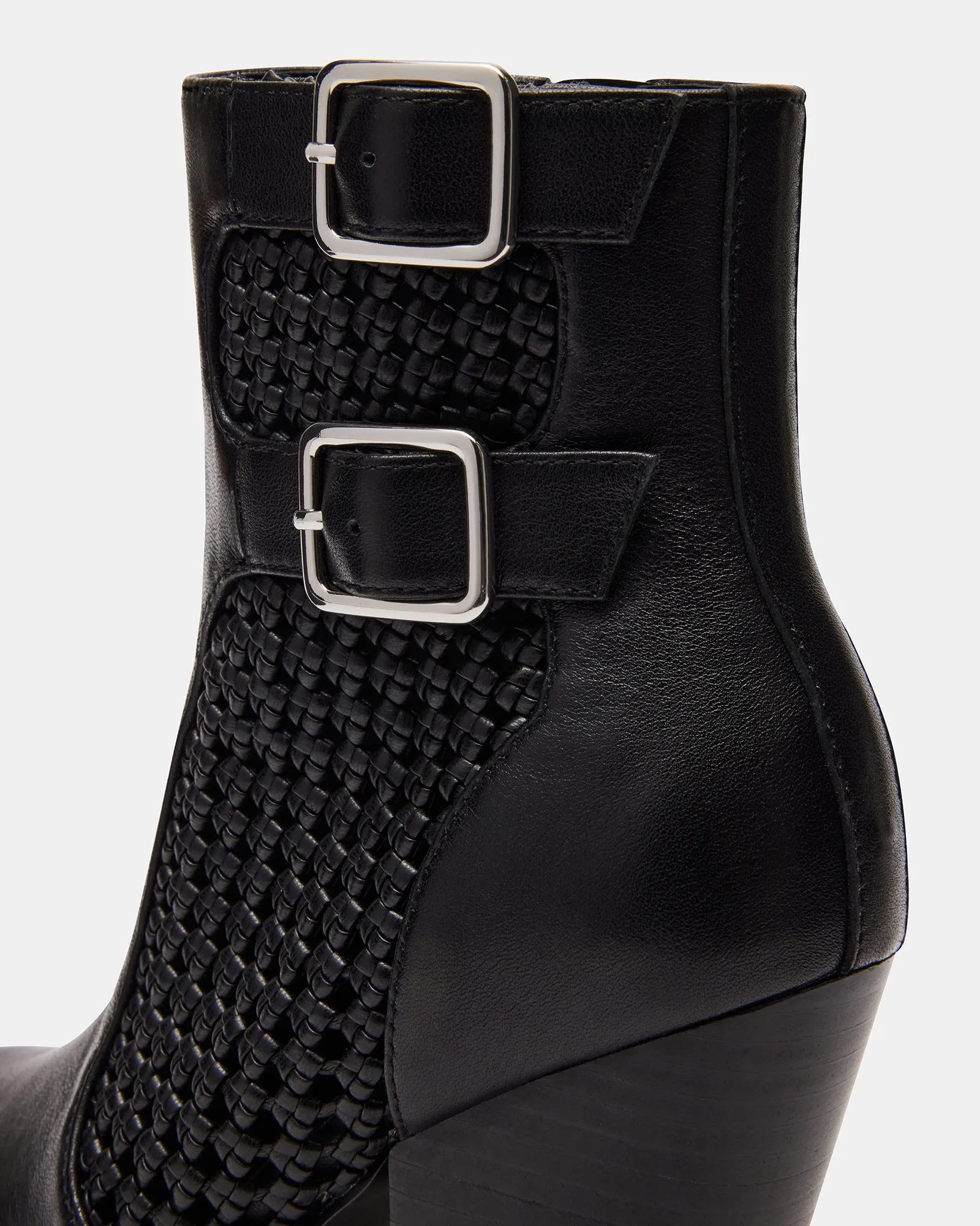 LIZ BLACK LEATHER sold by Steve Madden product image thumbnail 4