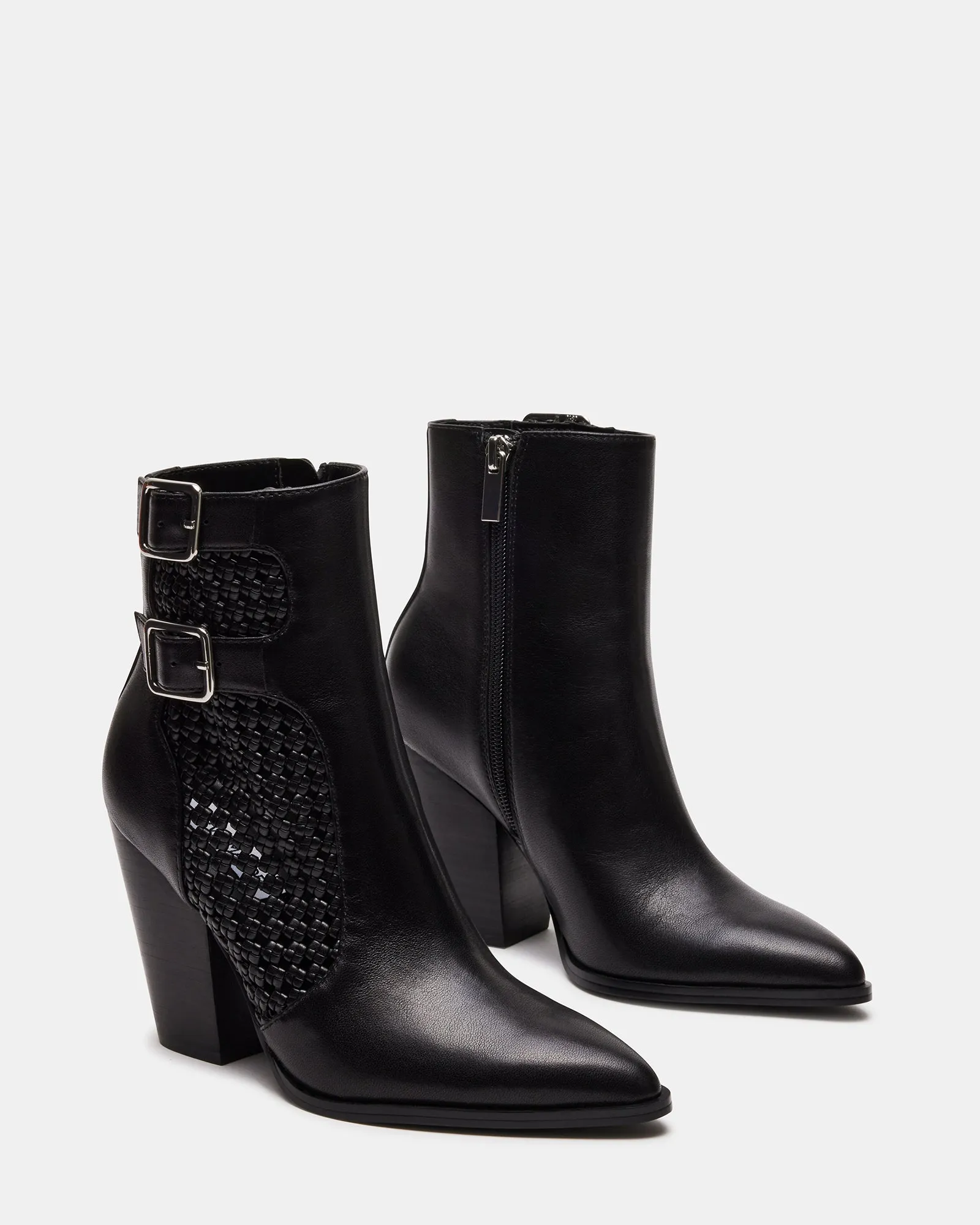 LIZ BLACK LEATHER sold by Steve Madden product image thumbnail 2