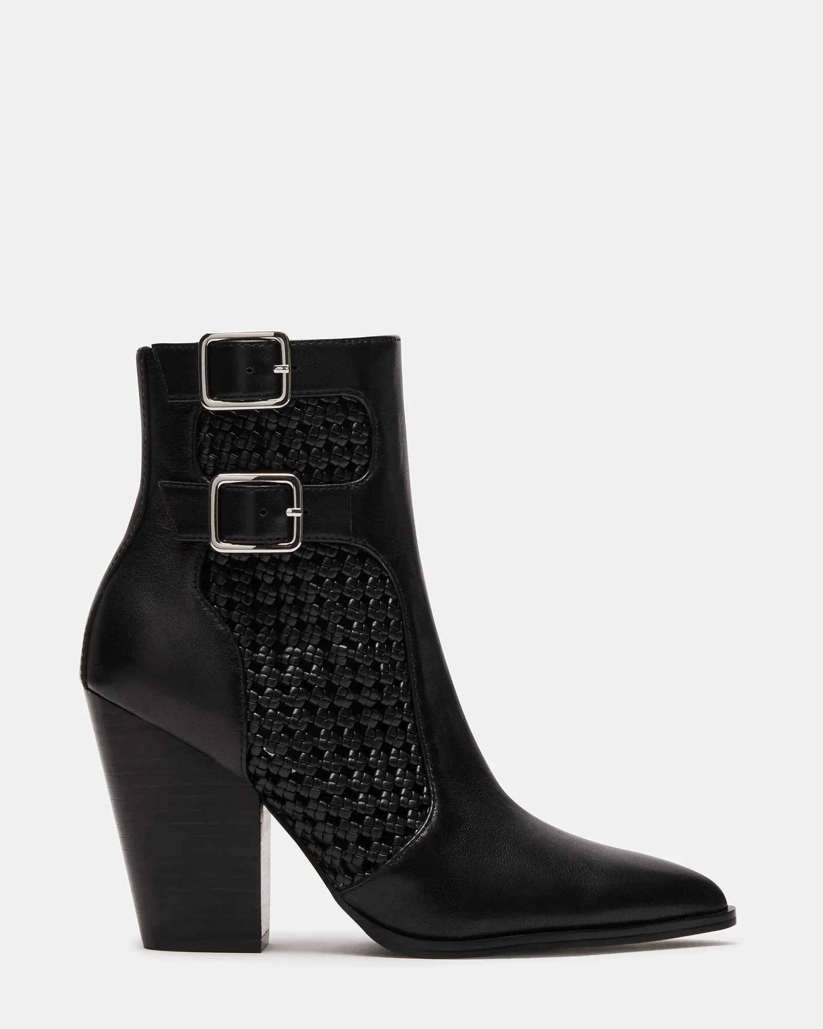 LIZ BLACK LEATHER sold by Steve Madden
