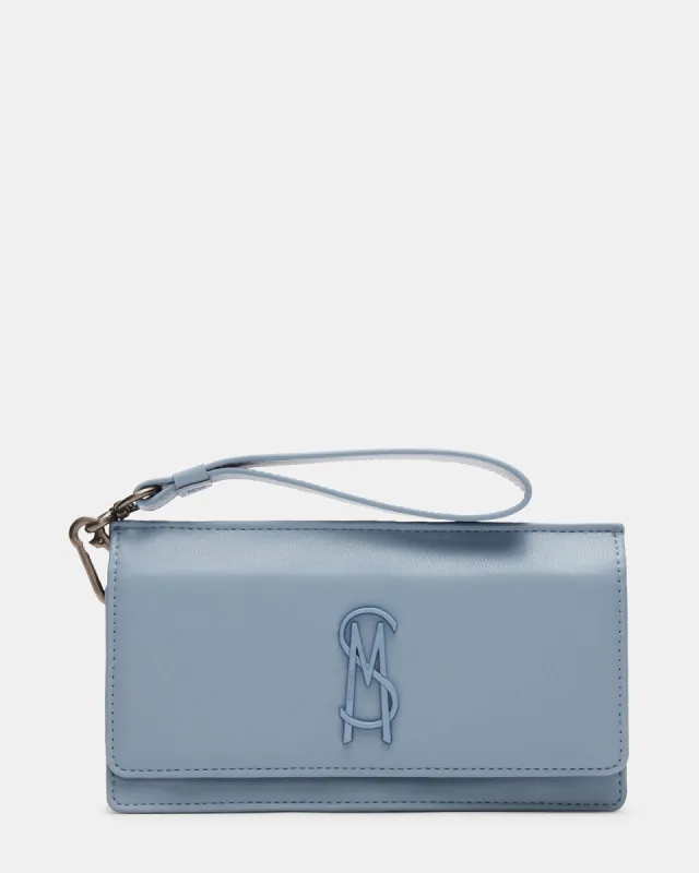 JEWELS WALLET BLUE sold by Steve Madden