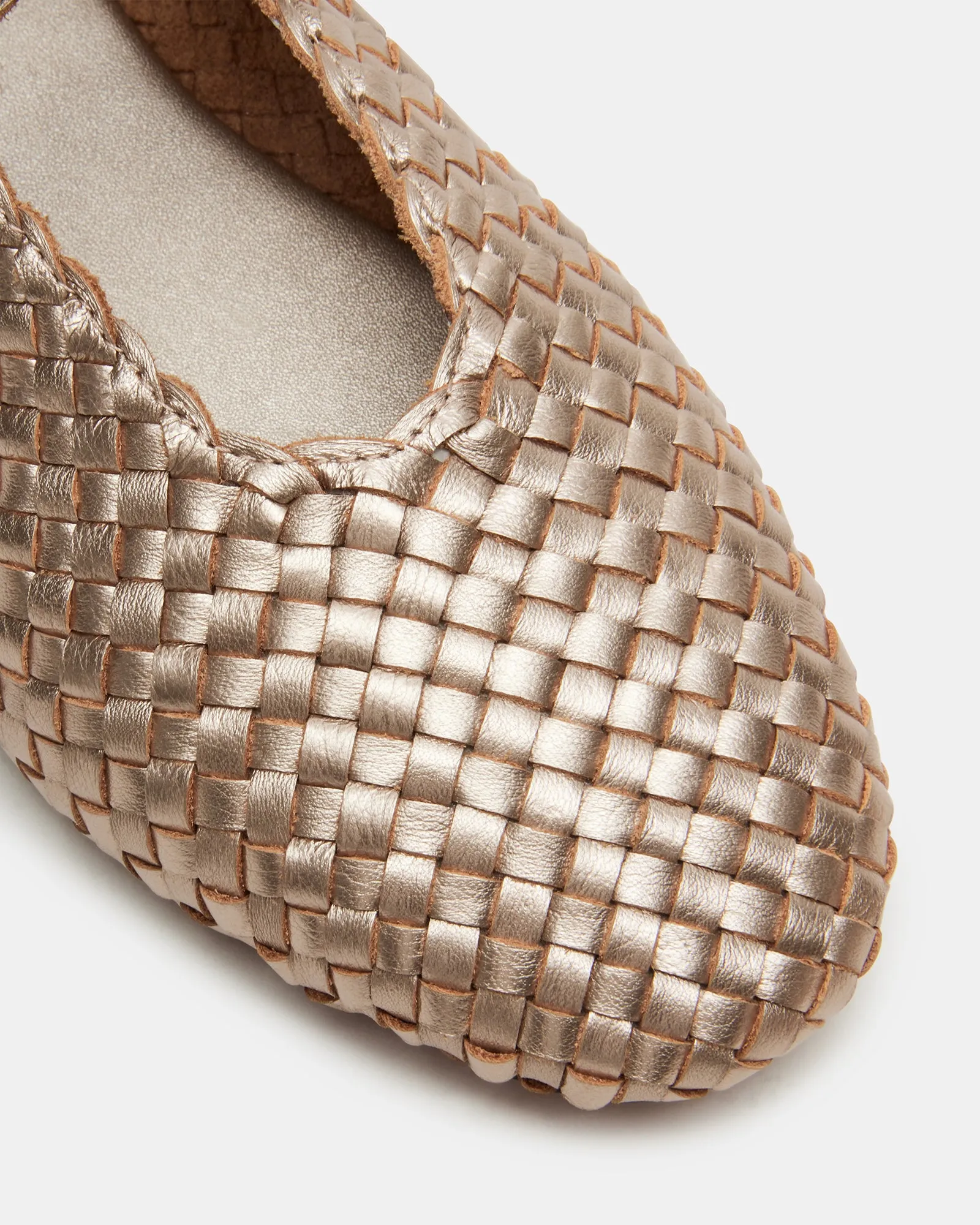 DREAMING WOVEN GOLD LEATHER sold by Steve Madden product image thumbnail 3