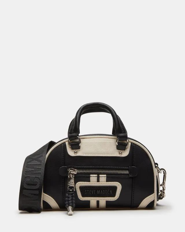 PINS BAG BLACK/WHITE sold by Steve Madden