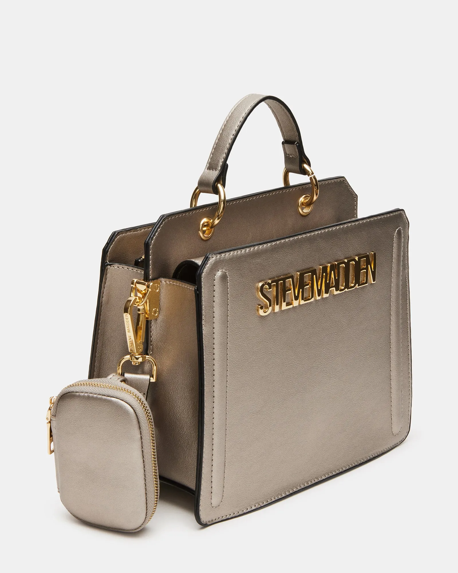 EVELYN BAG PEWTER METALLIC sold by Steve Madden product image thumbnail 3