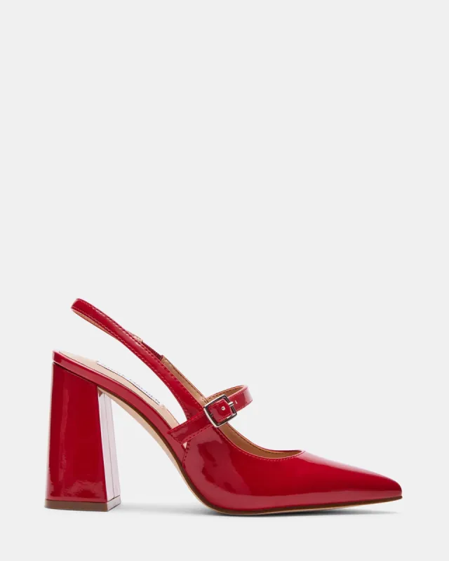 MAEGAN RED PATENT sold by Steve Madden
