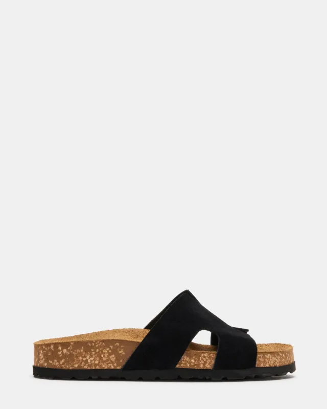 HANSLEY BLACK SUEDE sold by Steve Madden