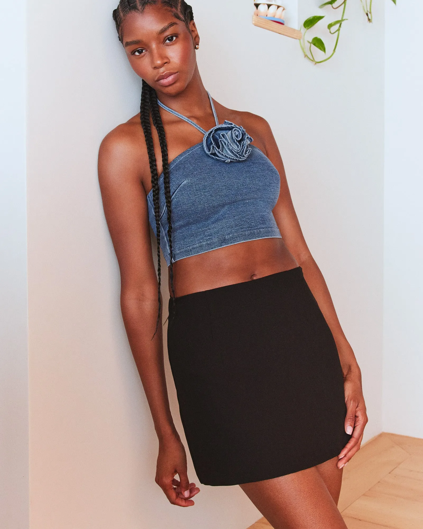 CINDI SKORT BLACK sold by Steve Madden product image thumbnail 5