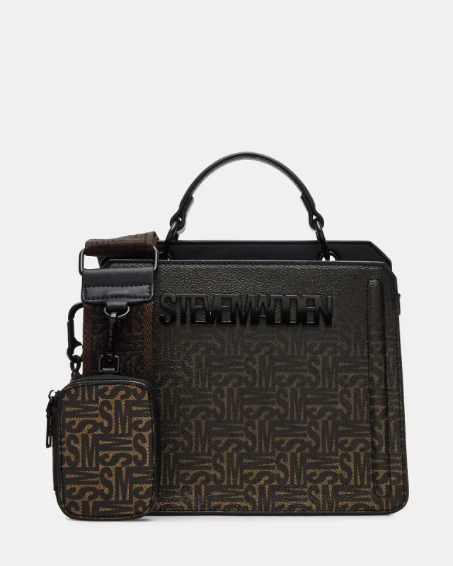 EVELYN BAG BURGUNDY RHINESTONES | Parallel