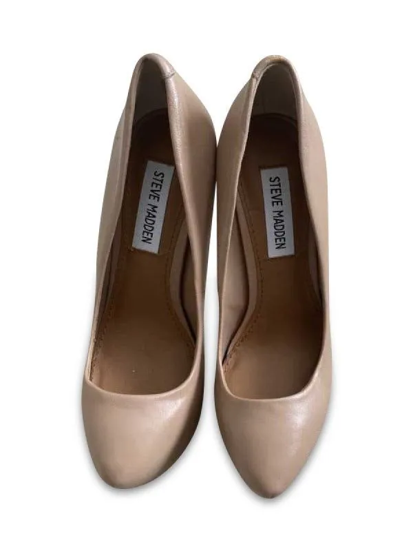 DEJAVU LEATHER UPPER PLATFORM PUMPS - SM REBOOTED sold by Steve Madden