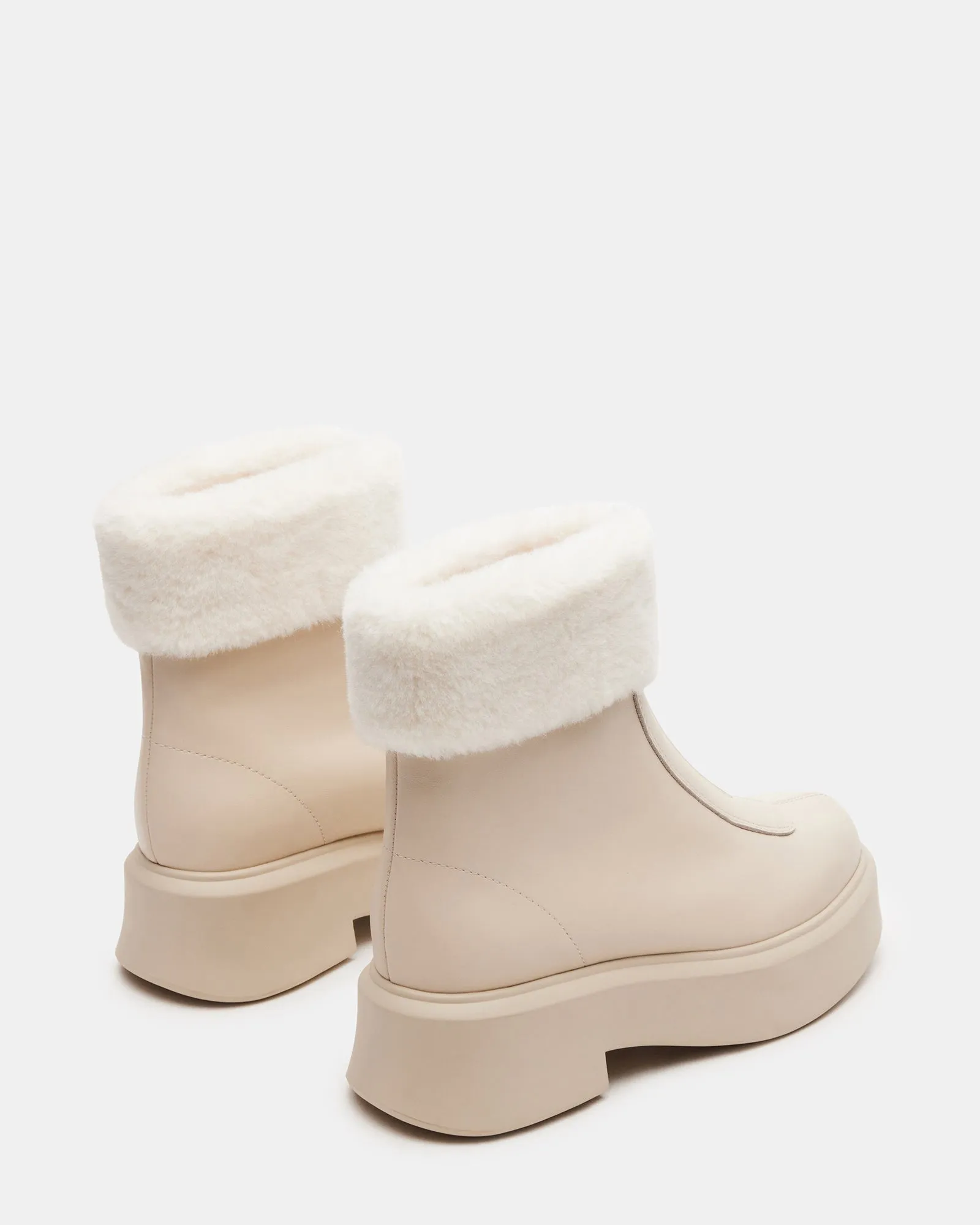 JONES FAUX FUR BONE LEATHER sold by Steve Madden product image thumbnail 5