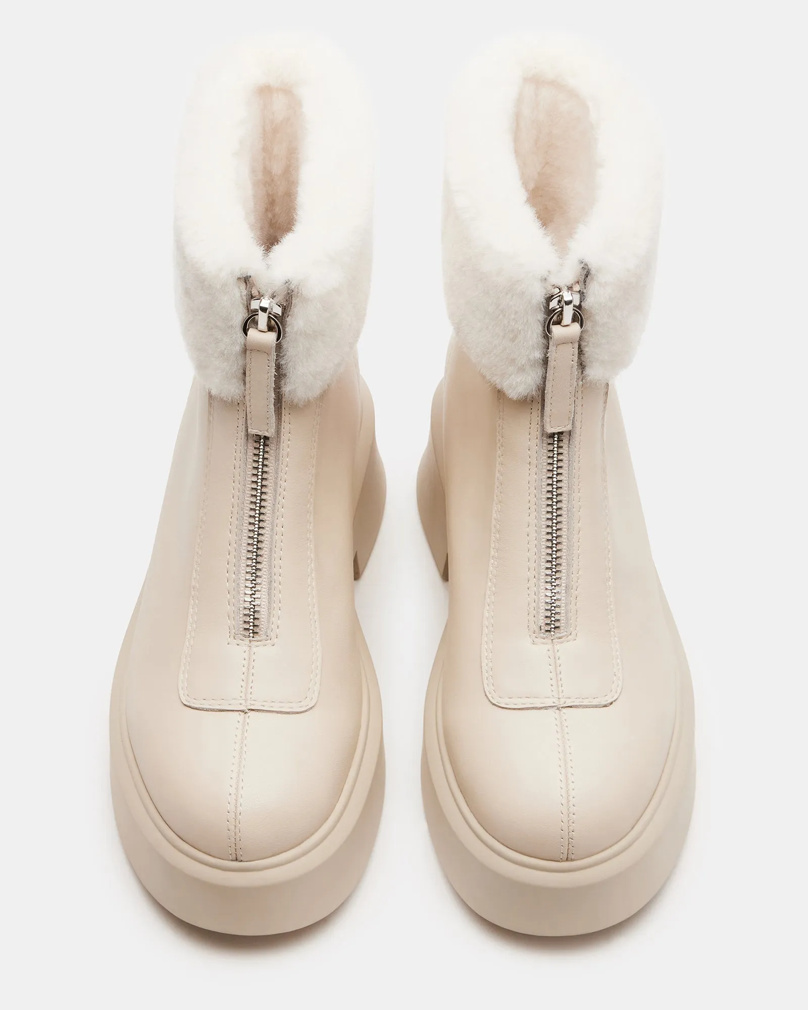 JONES FAUX FUR BONE LEATHER sold by Steve Madden product image thumbnail 4