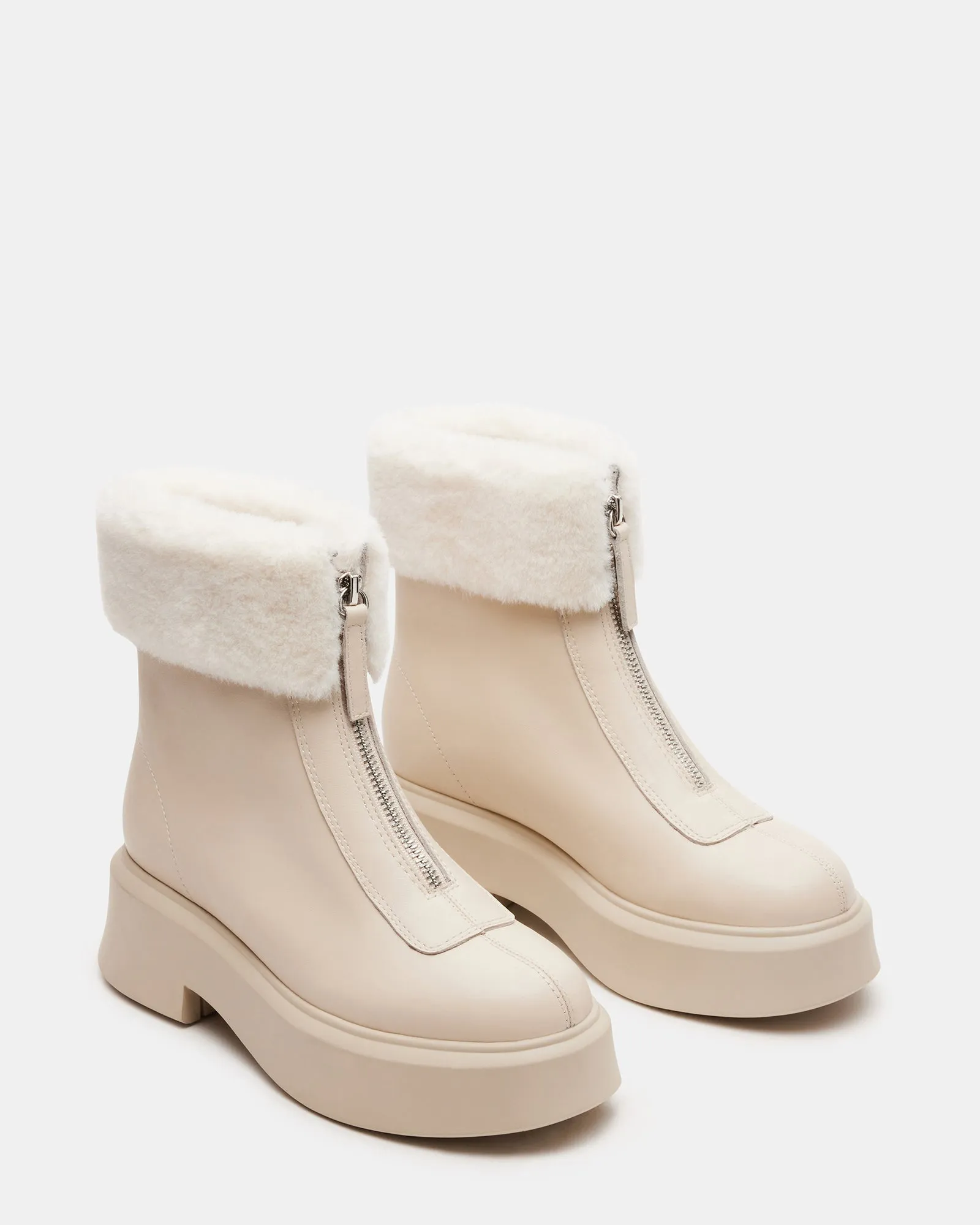 JONES FAUX FUR BONE LEATHER sold by Steve Madden product image thumbnail 3