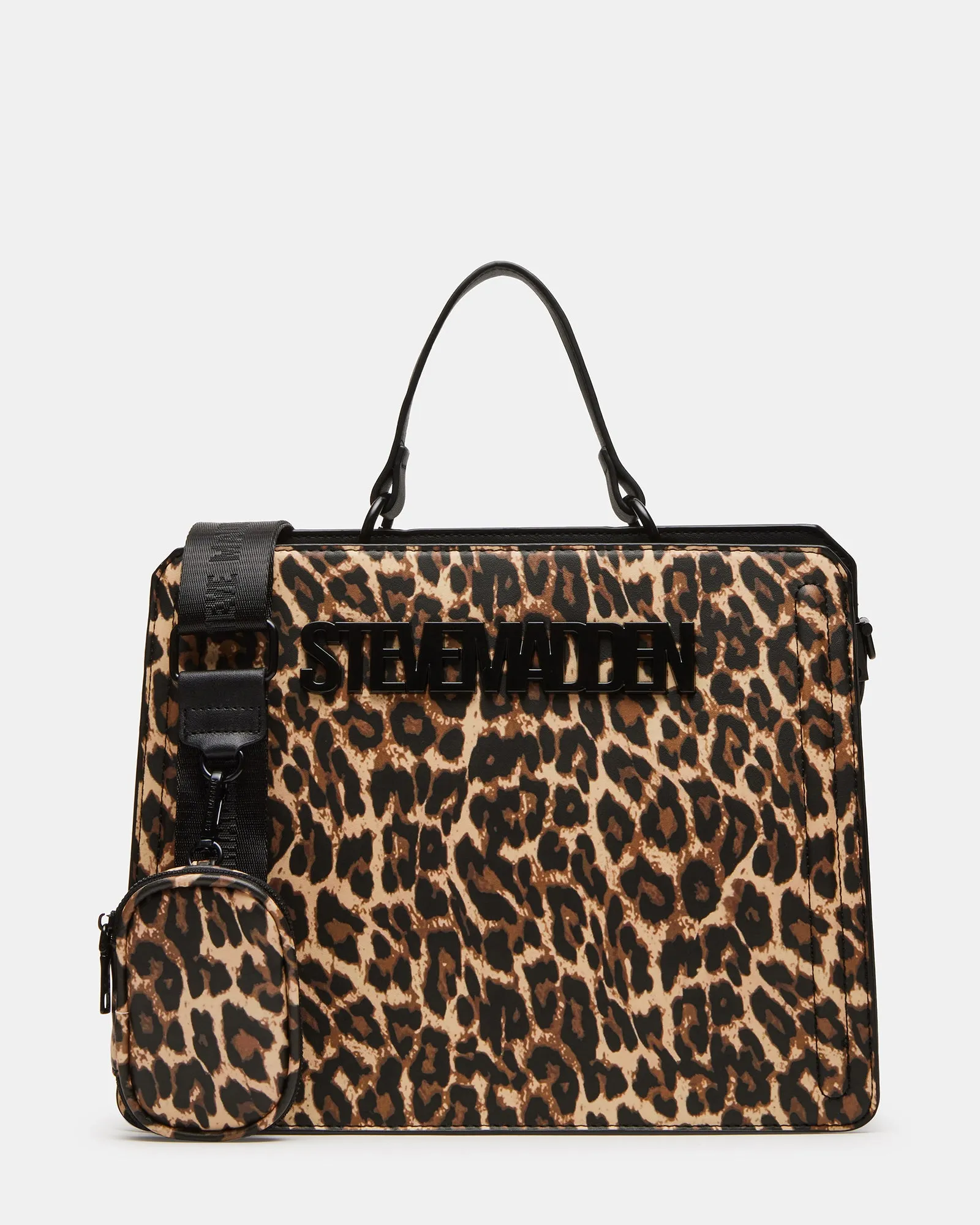 EVELYN LARGE BAG LEOPARD sold by Steve Madden