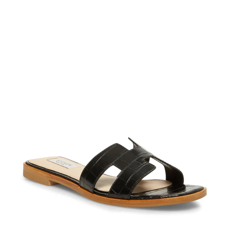HADYN BLACK CROCODILE - SM REBOOTED sold by Steve Madden