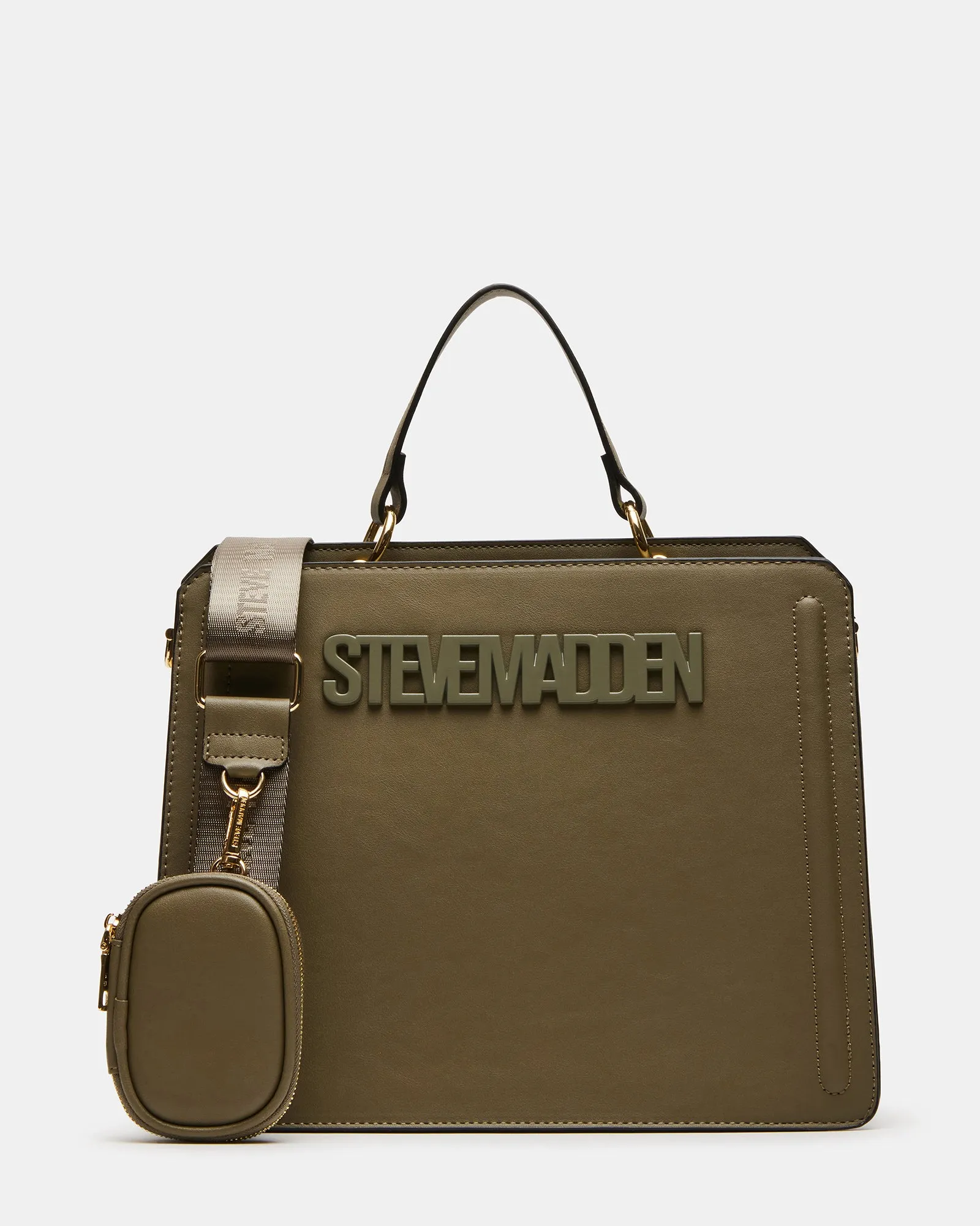 EVELYN LARGE BAG OLIVE sold by Steve Madden
