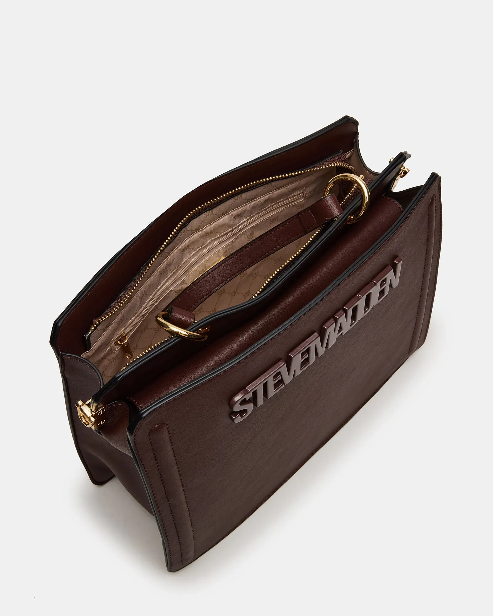 EVELYN LARGE BAG BROWN sold by Steve Madden product image thumbnail 4