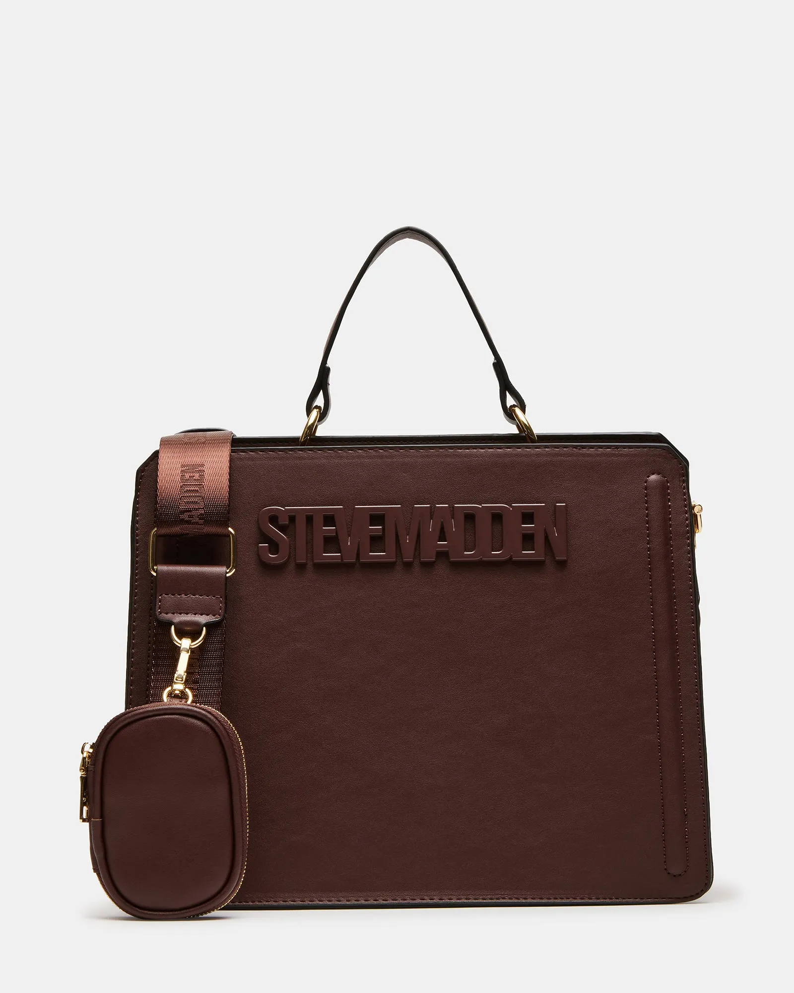EVELYN LARGE BAG BROWN sold by Steve Madden