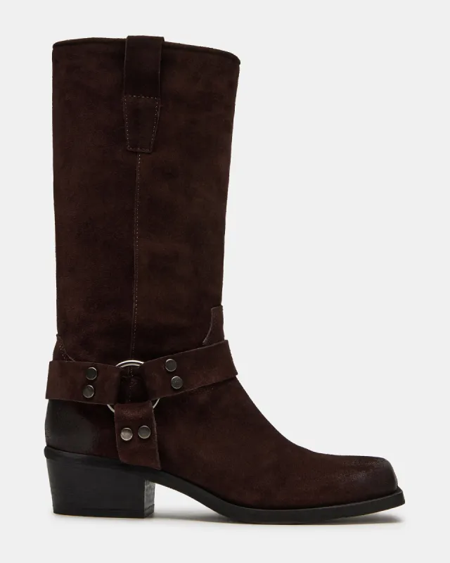 RUSKIN BROWN SUEDE sold by Steve Madden