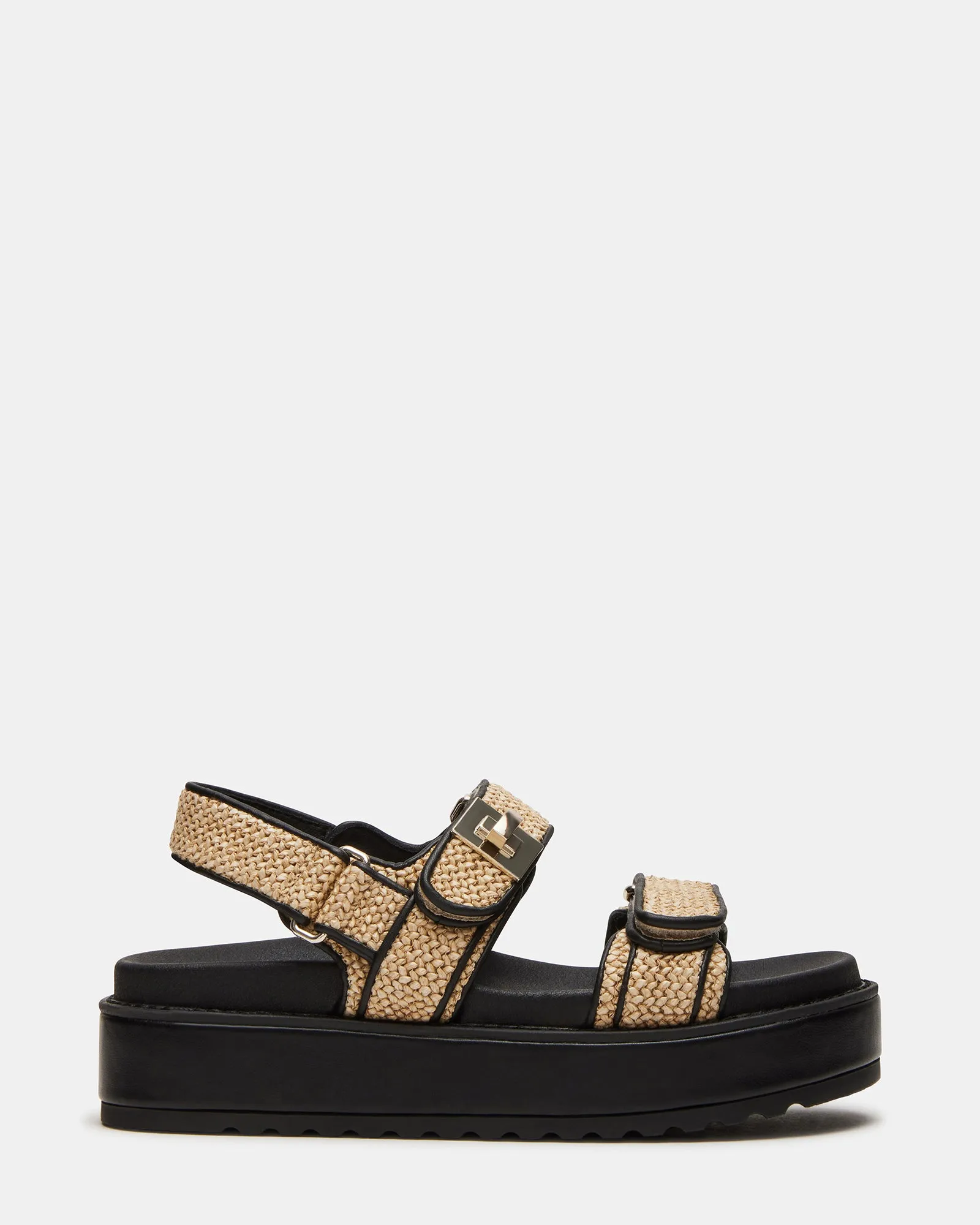 BIGMONA BLACK/BEIGE sold by Steve Madden