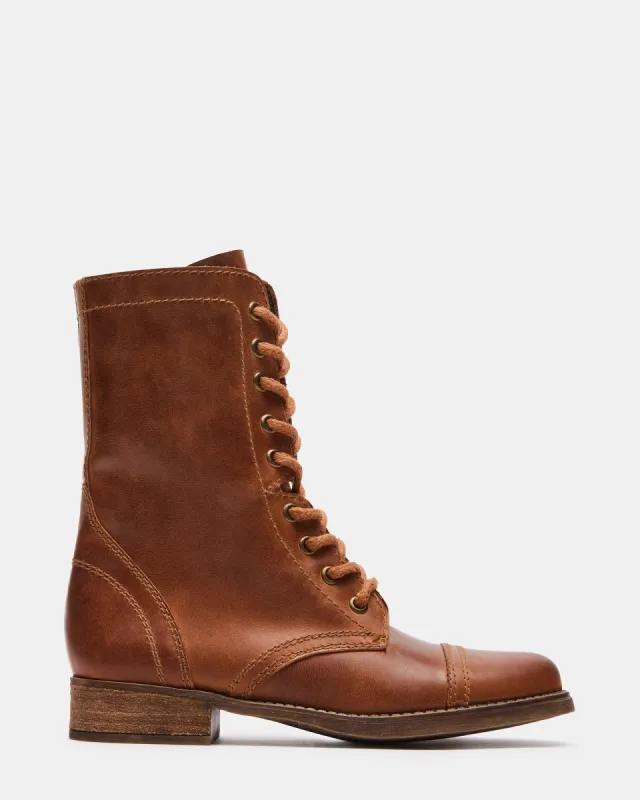 TROOPA3.0 BROWN LEATHER sold by Steve Madden