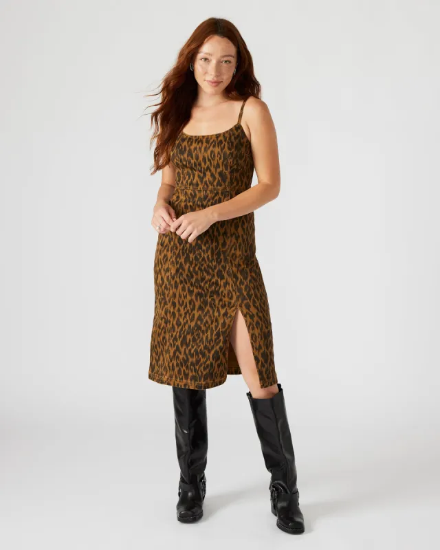 GISELLE DRESS LEOPARD sold by Steve Madden