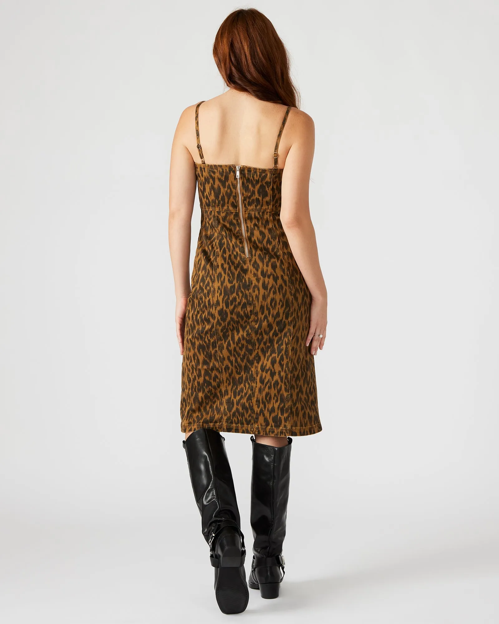 GISELLE DRESS LEOPARD sold by Steve Madden product image thumbnail 3