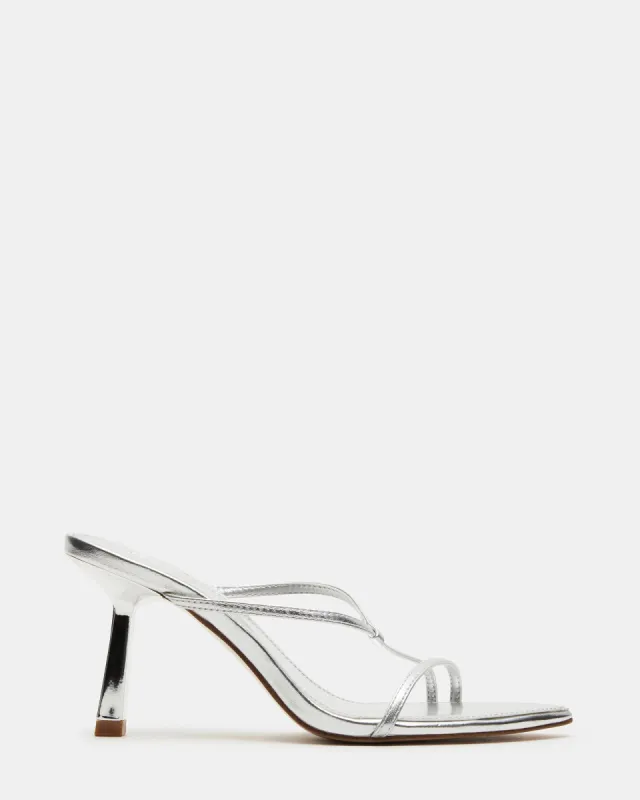 SENSES SILVER LEATHER sold by Steve Madden
