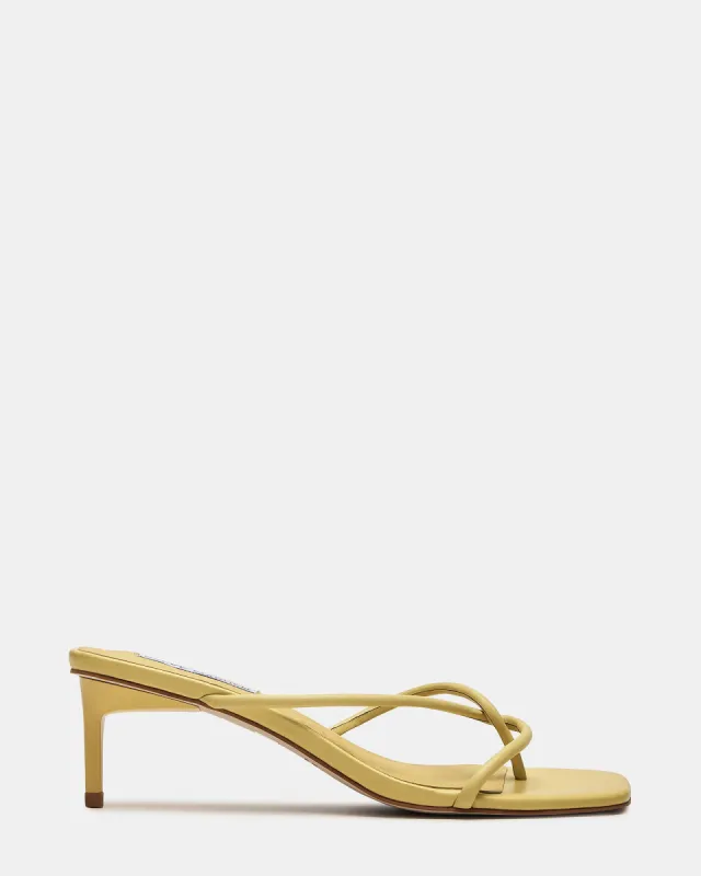 PRISTINE YELLOW LEATHER sold by Steve Madden