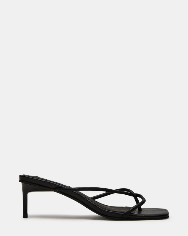 PRISTINE BLACK LEATHER sold by Steve Madden