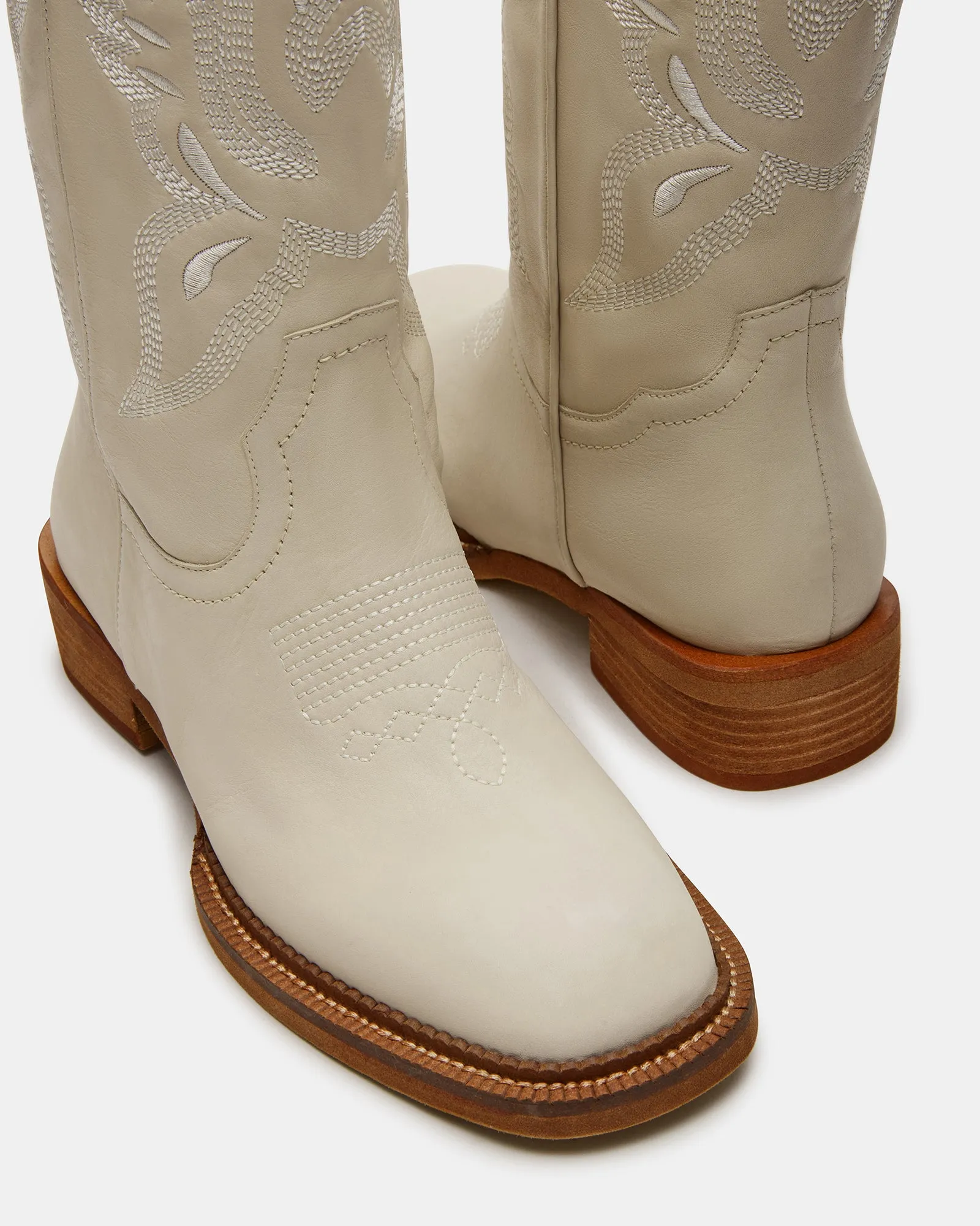 FRONTIER WHITE LEATHER sold by Steve Madden product image thumbnail 3