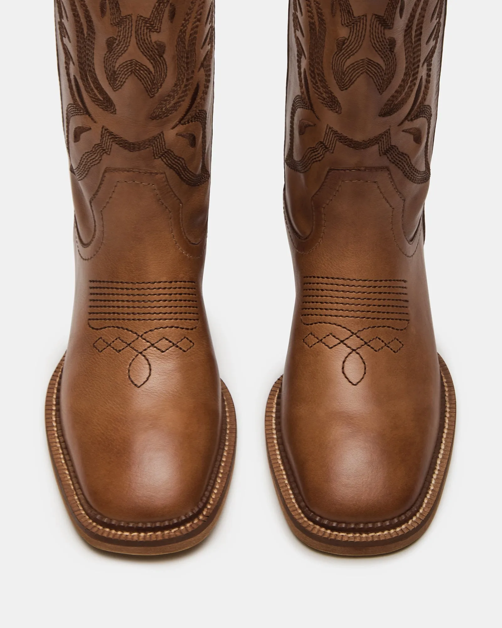 FRONTIER COGNAC LEATHER sold by Steve Madden product image thumbnail 4
