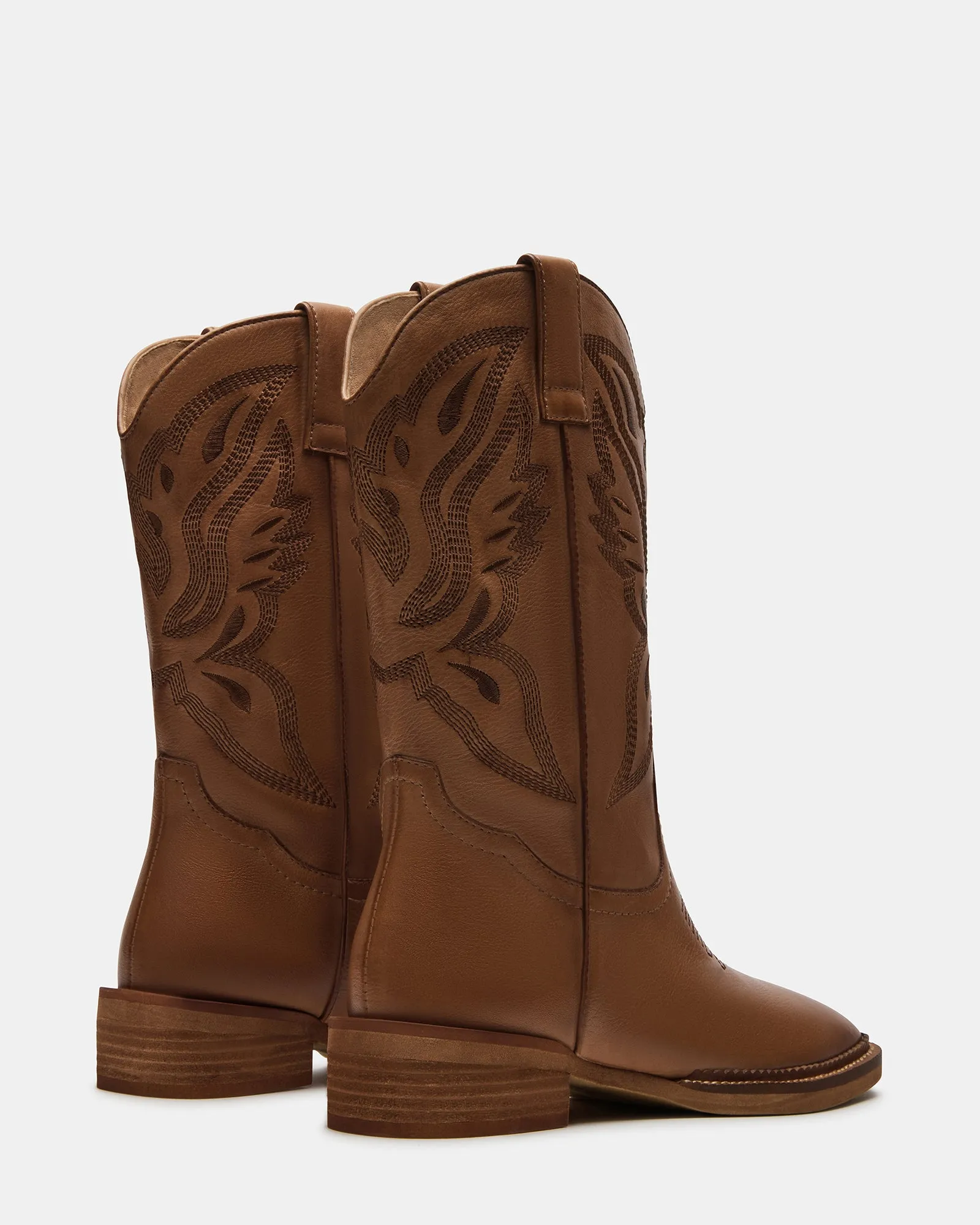 FRONTIER COGNAC LEATHER sold by Steve Madden product image thumbnail 5