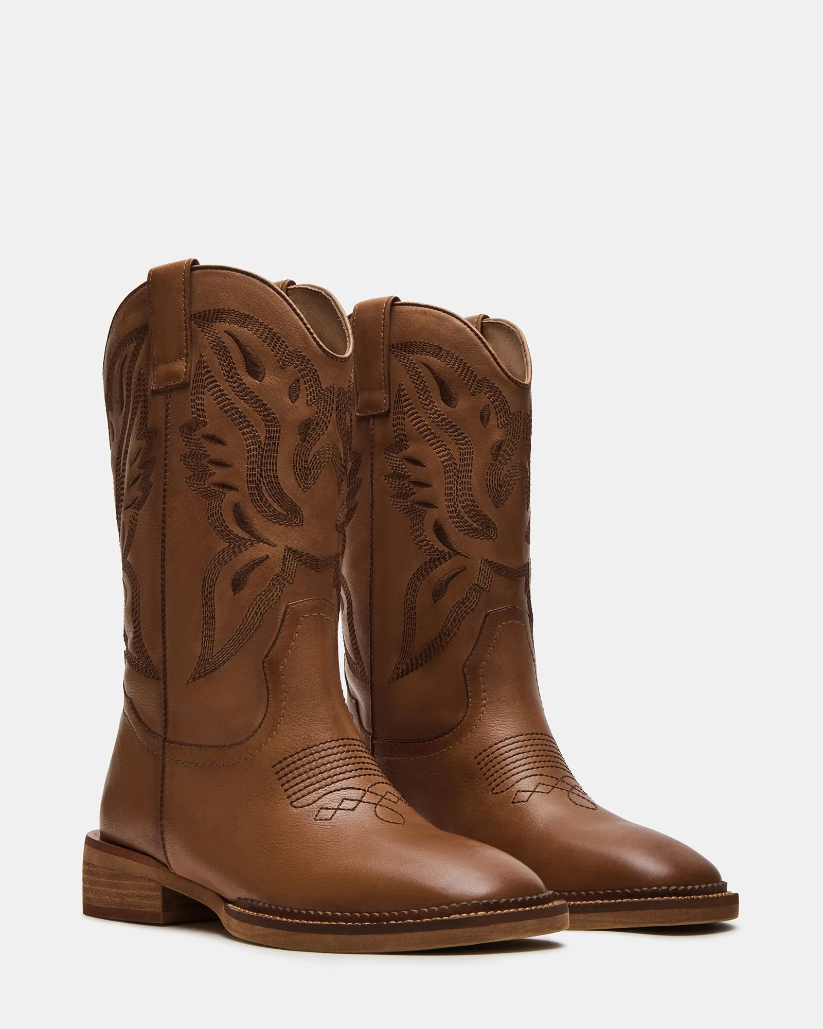 FRONTIER COGNAC LEATHER sold by Steve Madden product image thumbnail 2