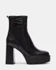 SHARONNA BLACK LEATHER - SM REBOOTED sold by Steve Madden