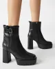 SHARONNA BLACK LEATHER - SM REBOOTED sold by Steve Madden