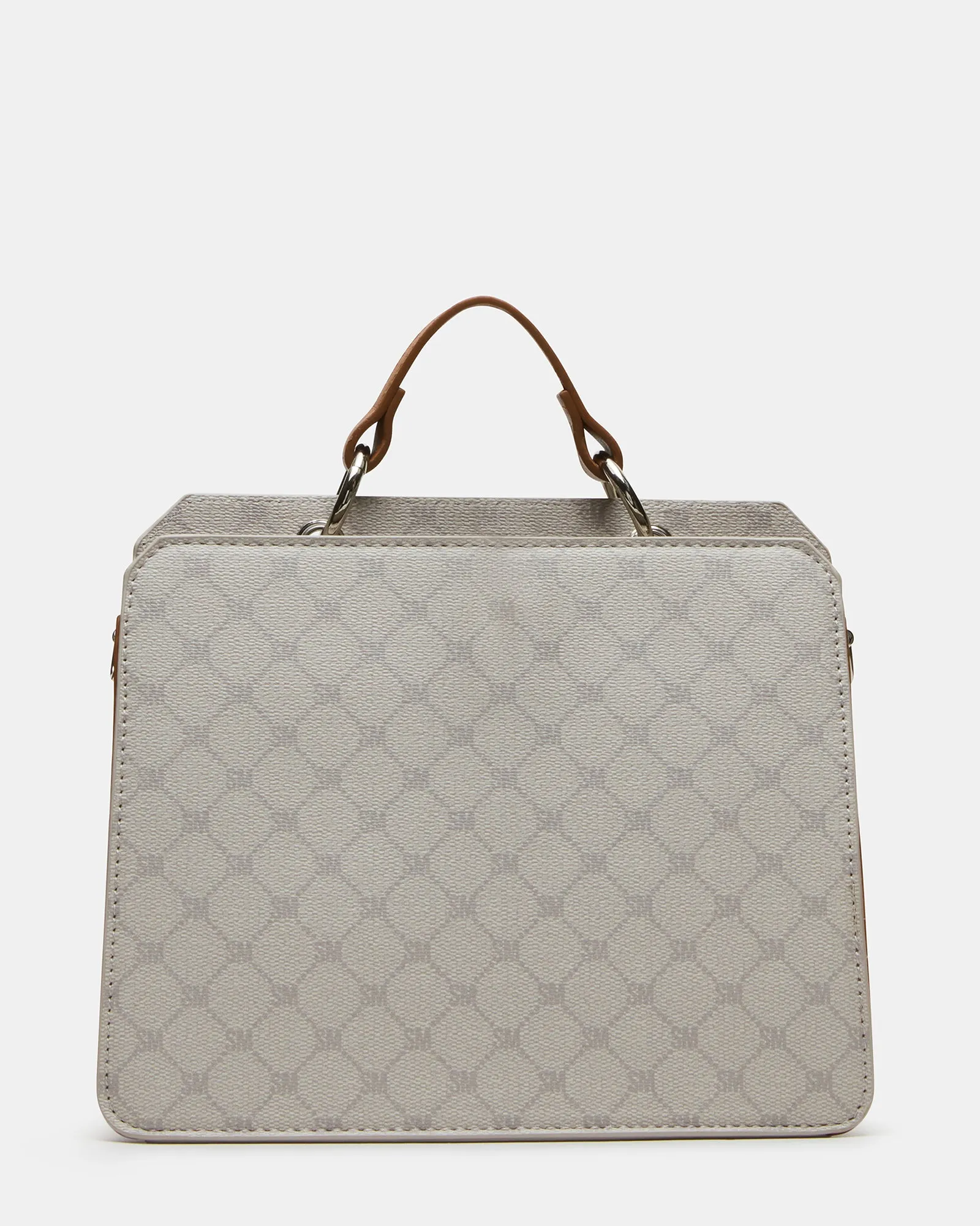 EVELYN DIAMOND LOGO BAG CREAM MULTI sold by Steve Madden product image thumbnail 5