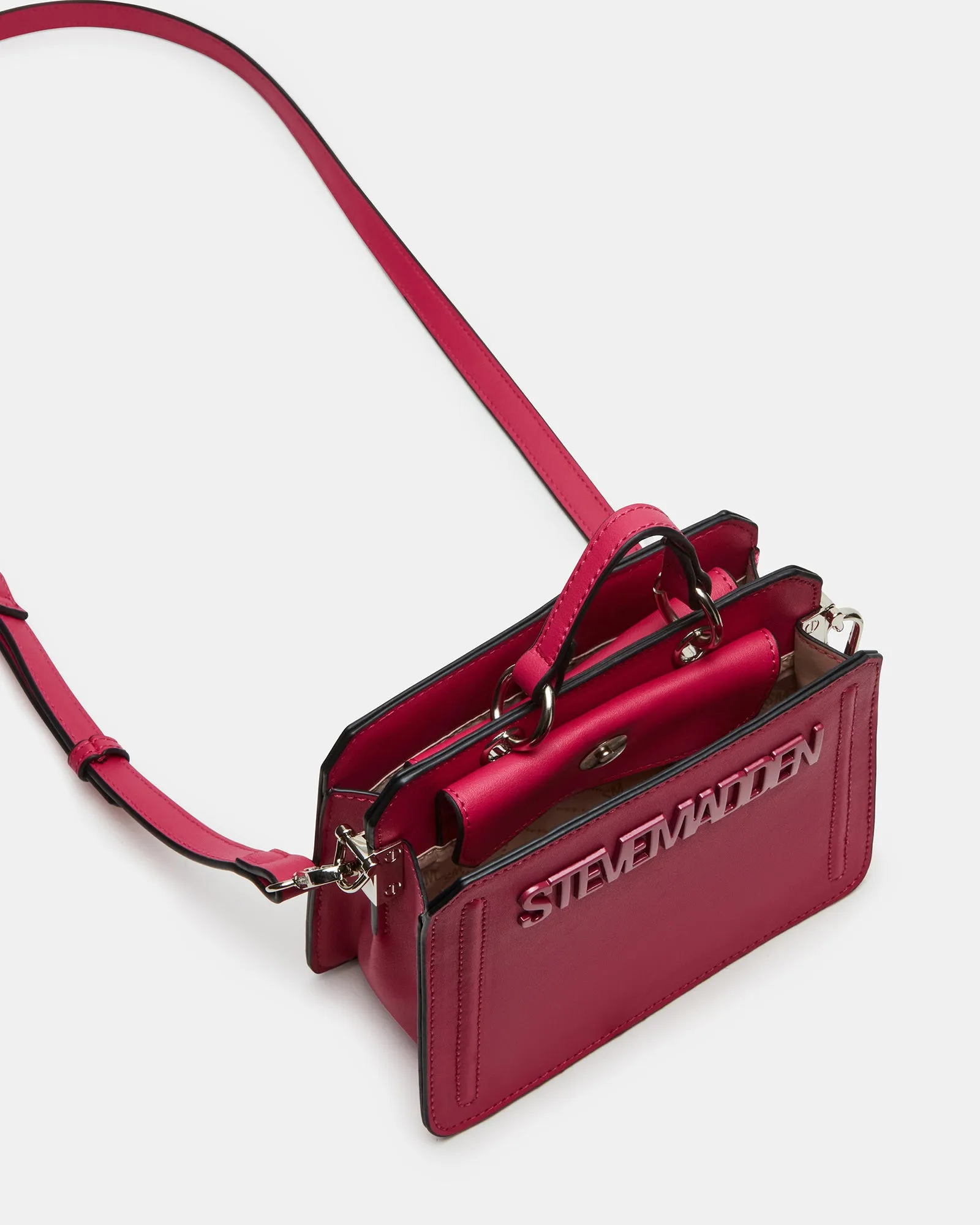 EVELYN MINI BAG FUCHSIA sold by Steve Madden product image thumbnail 4